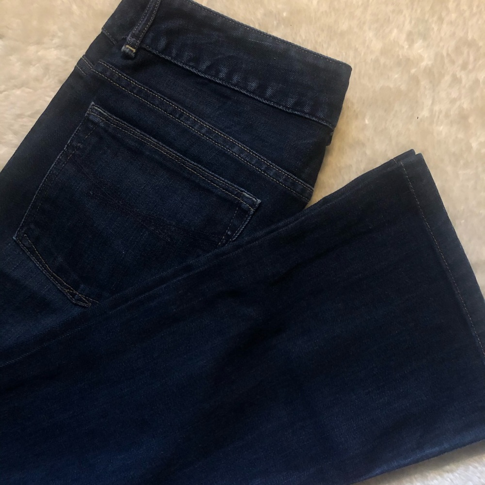 Gap 1969 Perfect Boot Dark Wash Denim size 8